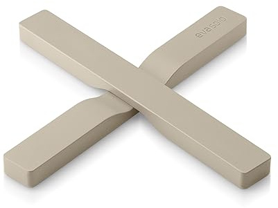 EVA SOLO | Magnetischer Untersetzer Emerald Green | Kann √ºber Kreuz gelegt und zweigeteilt Werden | Pearl beige