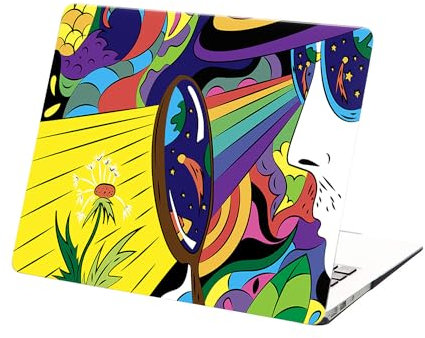 Funda Dura Compatible con Macbook Pro 13 Pulgadas 2020 2019 2018 2017 2016 Versión Modelo A1706 A1708 A1989 A2159 A2251 A2289 A2338 M1, Plástico Carcasa Delgada Cubierta Protectora, Pintura Color