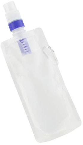 TOKIDNY Outdoor Wasserfilter Wasserbeutel Weiß Großer Volumen Wiederverwendbarer Trinkwasserfilter Camping Ausrüstung Leicht Tragbar Auslaufsicher Langlebig Für Wandern Picknick