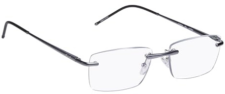 Edison & King Lesebrille Limitless - Randlose Lesebrille mit dünnen Bügeln - entspiegelt - gehärtet