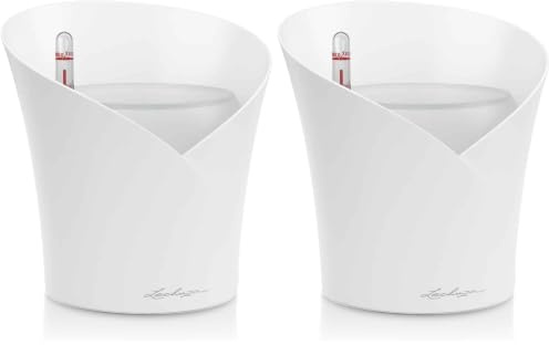 Lechuza ORCHIDEA weiß matt 13960 (Packung mit 2)