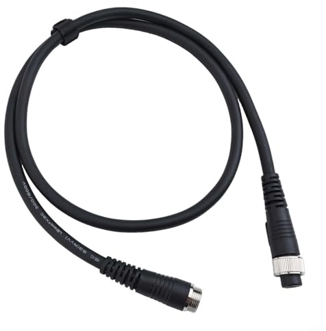 TONIXY Electric Fishing Reel Battery Power Cable For DAIWA Battery Air Cable 2-Core Pure Copper PVC Wire For 300 500 750MJ Series Fishing Reel(1.5m)