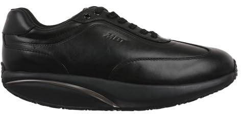 MBT-1997 Leather Winter Zapatillas Casual para Hombre. Deportivas de Vestir Anatómicas y Cómodas. Calzado Fisiológico Confort y Estabilidad con Suela Curva. Sneakers de Piel con Cordón