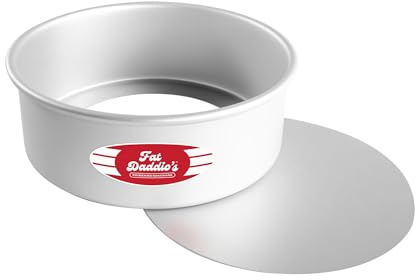 Fat Daddio's PCC-83 Anodized Aluminum Round Cheesecake Pan, 8 x 3 Inch