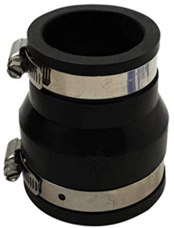 Air Aqua - Manguito reductor de goma flexible (63 x 50 mm)