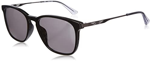 Police Unisex SPLD47 Sunglasses, Black, 55