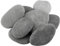 HEIYUET 10 piedras planas para pintar, 5 – 8 cm, piedras grandes lisas, guijarros grises, piedras de río, piedras decorativas grandes, piedra natural para manualidades creativas, pintura y arte