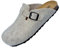 GONKOS®, Pantofole in Feltro di Lana, Soletta Anatomica in Sughero Naturale e Pelle Scamosciata, Zoccoli di Feltro, Pantofole Uomo e Donna, Pantofole Confortevoli di qualità,Made in Spain,Crudo 44