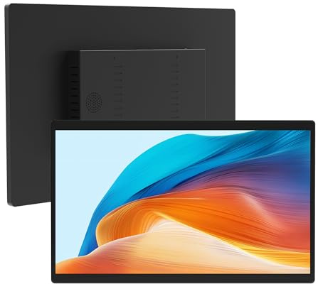 Industrie Panel PC-HEIGAOLAPC Industrie Touch Panel 15.6 Zoll, PC-panel All in One RK3399 4GB RAM 64GB ROM, Android 12 Tablet Computer Touchscreen 1920*1080 IPS, 1xUSB 3,0, 3xUSB2,0, Type-C, LAN RJ45