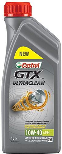 Castrol Limited 15A727 GTX Ultraclean 10W-40 A3/B4 Grey, 1 L