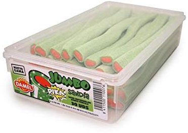 Damel Palos de sandía Jumbo Sour - 30 piezas