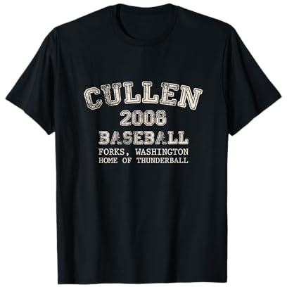 Cullen baseball Forks Washington design T-Shirt