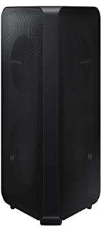 Samsung MX-ST40B Sound Tower (Deutsches Modell), Bi-direktionaler Raumklang mit 4 Lautsprechern, Kraftvoller Bass mit 160W, integrierter 12 Stunden Akku [2022], Schwarz