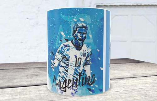 Genérico Coppa personalizzata Argentina mondiale del Qatar messi 10 bandiera