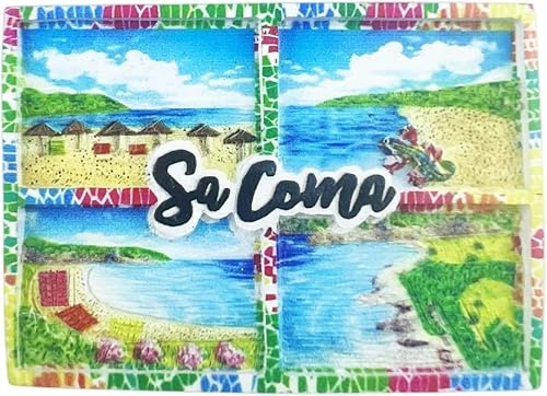 Sa Coma Mallorca Spanien Kühlschrankmagnet Kühlschrankmagnet Dekoration Magnet Aufkleber Souvenir Harz Basteln