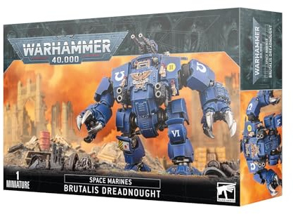 Games Workshop - Warhammer 40.000 - Space Marines: Brutalis Dreadnought, Blau
