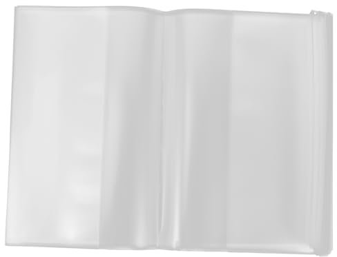 STOBOK 10stücke Klare Buchhülle Selbstklebend Schutzumschlag Für Lehrbuch Notizbuch Schutzhülle Verstellbar Transparente Buchumschläge Für Schüler Schulbuchumschlag