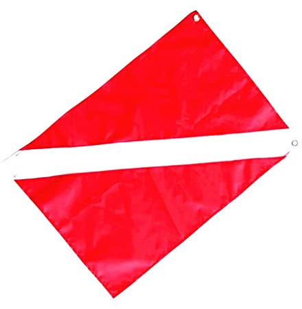 LeeQinersw Bannière Nationale Drapeau Alpha pour Plongée sous-Marine 50x35cm, 60 * 70CM, 70x60cm
