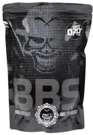 Bolas de Airsoft Blancas Absolute BB, 0,20g, 5000 Unidades, 5,95mm de Diámetro, 1kg, Duel Code no Bio