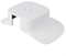 Protective Weather Cover for Eufy SoloCam-S340 Camera Outdoor Waterproof Housing Shield Rain Sun Dust Protection White ABS Material