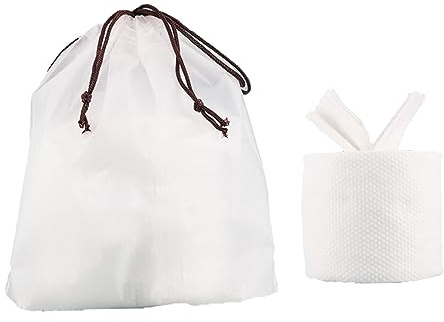 OATIPHO 2piezas Toallas De Algodón Para Cara Toallas Desechables Multiusos Toallitas De Limpieza Facial Secas Para Viajes y Cuidado Piel
