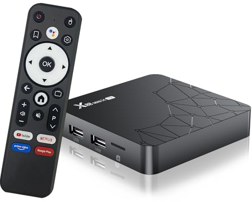 Android 14.0 TV Box,Dulmssxy Mini Smart TV Box with 2GB RAM 16GB ROM RK3518 Quad-Core 64bit Cortex-A53 Mali 450 MP2 GPU Support 4K 3D 2.4/5.0GHz WiFi BT5.0 10/100M Ethernet DLNA HDMI 2.0 H.265