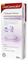 Canesten - GineCanescalm Molestias Íntimas Gel Higiene Íntima Calmante en la Candidiasis Vaginal e Irritación Vulvar, Ayuda a Calmar la Zona Íntima, 200 ml