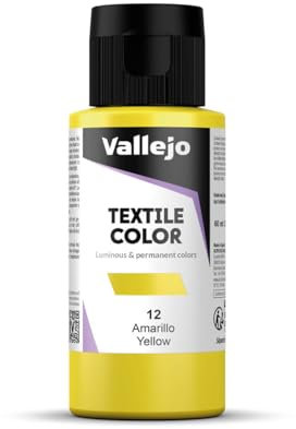 Vallejo Textile Color 40012 Yellow (Opaque) (60ml)