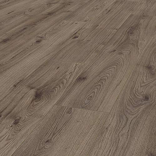 Laminato Pavimento Flottante AC4 Bisellato, Kronotex, Rovere Scuro, Spessore 8mm, Scatola 2,131m²