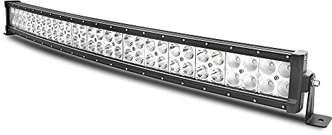 Willpower 32 Zoll 81cm 180W LED Arbeitsscheinwerfer Bar Gebogen LED Scheinwerfer 12V 24V Wasserdicht Flutlicht Reflektor Combo Arbeitslicht Zusatzscheinwerfer Auto Offroad Traktor SUV UTV ATV