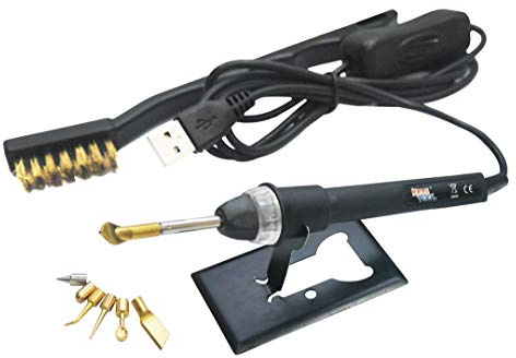 KINGTOOL 3D Printer Accessories Tool Kit, 3D Printing/Modify Finishing Tool, Cleaning Needle, Scarper, Clean up Knives, Carving Knife and USB Power Cord (Black)