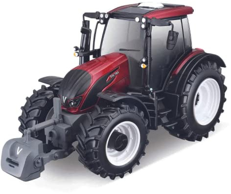 Bburago B18-44071 VALTRA Trattore agricolo N174, Scala 1:32, Rosso