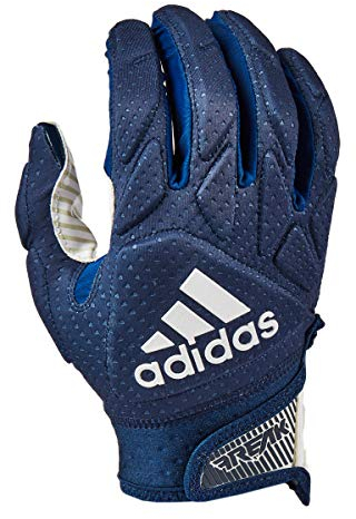 adidas Freak 5.0 Gepolsterter Fußball-Empfänger-Handschuh, Marineblau/Weiß, Größe M