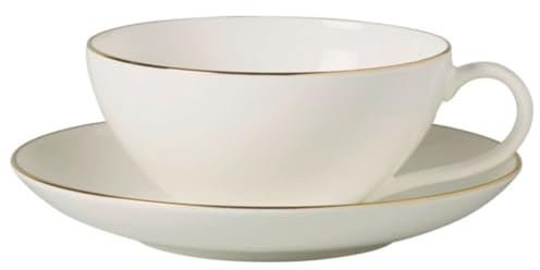 Villeroy & Boch Signature Anmut Gold Teetasse mit Untertasse 2tlg.