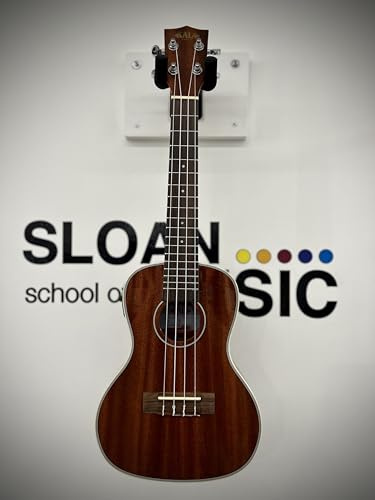 Kala KA-CGE Ukulele Mahagoni elektro Konzert – Hochglanz-Finish