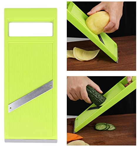 Ausla Stainless Steel Vegetable Slicer Multifunctional Kitchen Tool Food Chopper for Fruits Potatoes Cucumbers