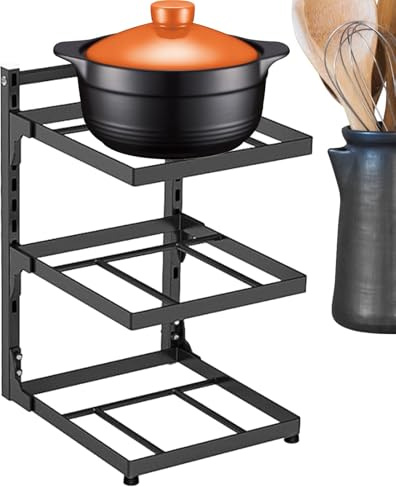 Scaffale portaoggetti sotto il lavello, regolabile sotto il , in acciaio inox, multifunzionale, antiruggine, resistente, per conservare spezie e medicinali