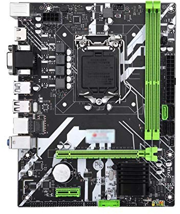 Rsmmpqa Scheda madre adatta per HUANANZHI B75 Plus ATX M-ATX per Intel LGA 1155 I3 I5 I7 E3 DDR3 1600 MHz 16 GB SATA3.0 USB3.0 PCI-E VGA HDMI scheda madre di gioco