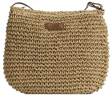 SWZEC Charme Breton Lajah Sac Paille En Bandoulière