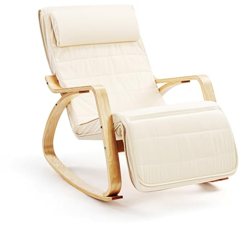 Hom&Com Mecedora Sillón Lactancia Mamá Beige
