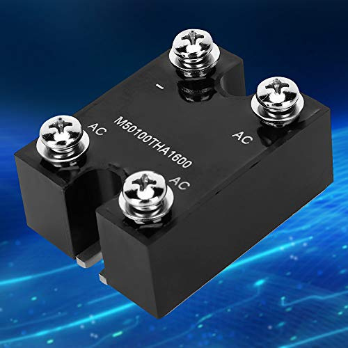 Jeffergarden Module Redresseur de Pont M50100THC1600, Aluminium triphasé 100A, Haute Puissance pour Générateurs et Onduleurs PWM
