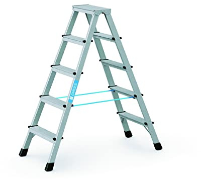Zarges ZAR41265 Trittstufe, eloxiert, 2 x 5 Sprossen