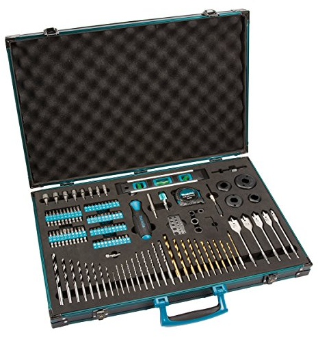 120-teiliges Schraubendreher- und Bohrzubehör-Set Pro XL von Makita – P-90277
