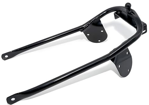 Anhängezugvorrichtung für S50, S51, S70 - Kugel Ã˜18mm (Anhängerkupplung, Befestigung am Gepäckträger und Federbeinschraube oben)