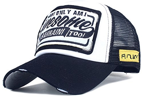 Trucker Mesh Baseballcap Awesome Distressed Snapback Vintage Used Look Retro Sommer Oldschool Kappe Mütze Cap Schirmmütze Basecap