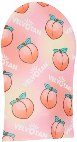 Peachy – der Original Bräunungshandschuh Velvotan – Selbstbräuner-Applikator – Clever Lotion beständig – wiederverwendbar – glatte Anwendung
