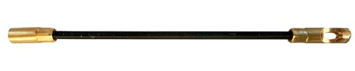 Tête flexible pour guidage des aiguilles tire-fils. Pour aiguilles tire-fils Ø 3, 4 et 5mm. Filetage M5