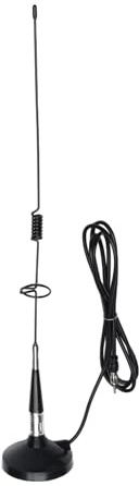 Partuto 1 Pc Universal Sucker Signal Antenna Car Truck Car Radio Aerial Mount Black 21.7