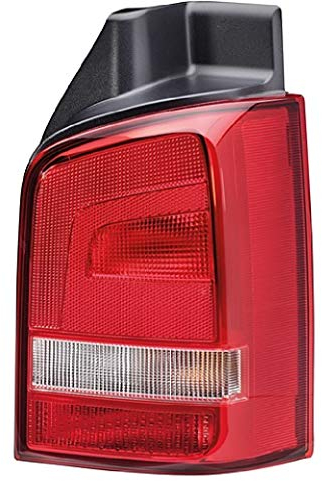 HELLA 2SK 010 318-081 Rückleuchte - glasklar/rot - VW T5 (7HB,7HJ,7EB,7EJ,7EF,7EG,7HF,7EC) - ECE/CCC - rechts