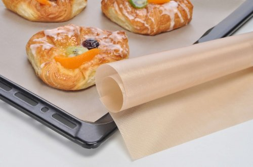 Gravidus Dauerbackpapier antihaft für Backofen und Mikrowelle, zuschneidbar, beidseitig nutzbar, hitzebeständig bis 260 °C